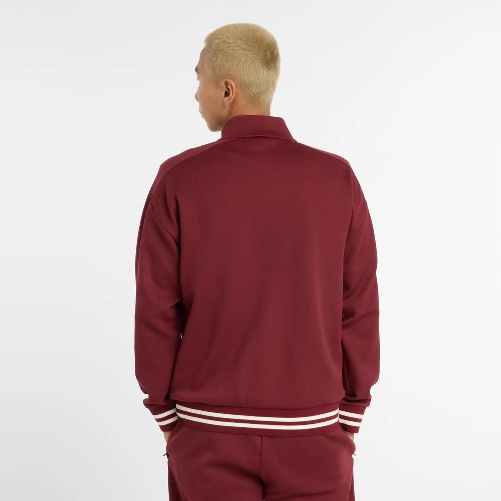 Bluza męska New Balance MJ53502MHB - bordowa