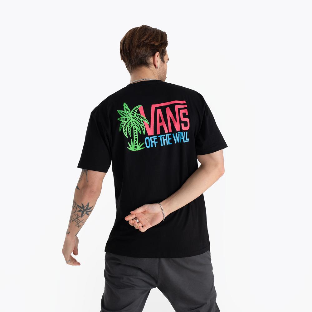 Koszulka Vans Palm Lines VN000G58BLK1 - czarna