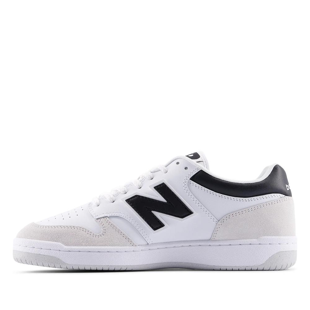 Buty unisex New Balance BB480LIW - białe
