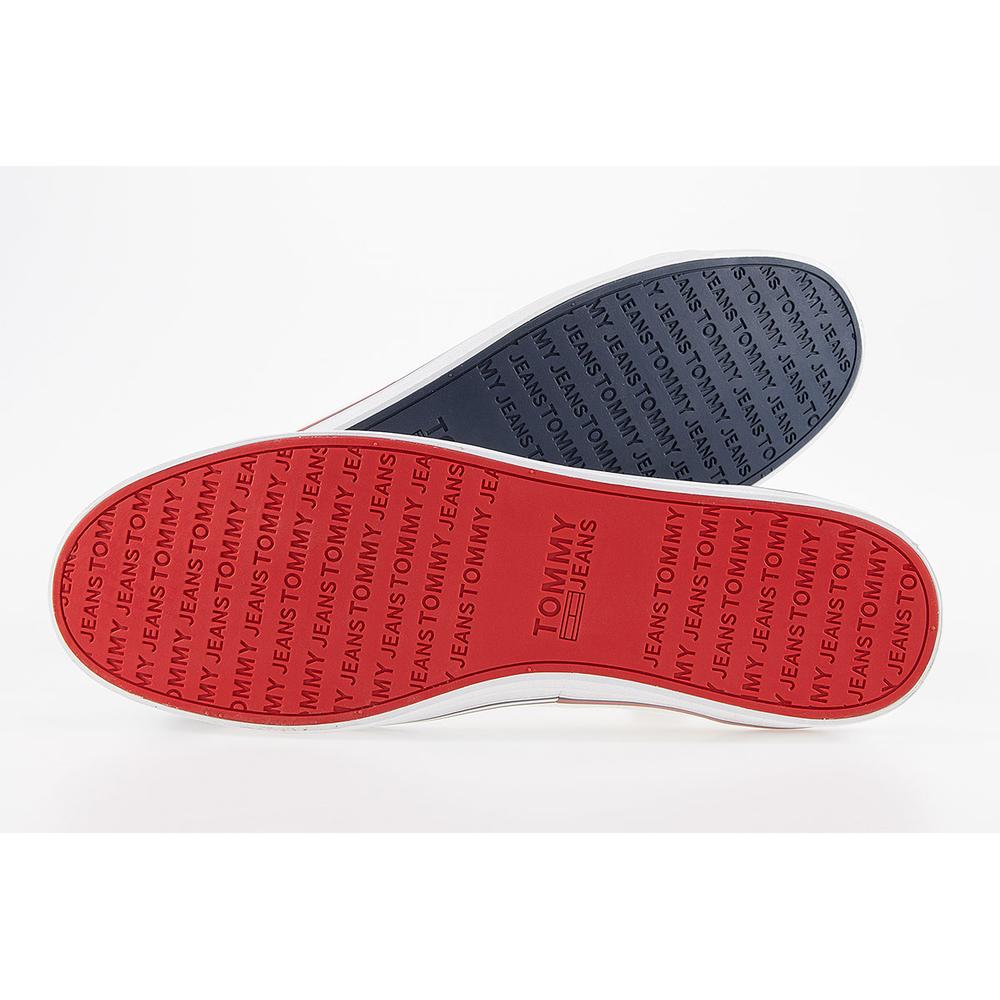 Buty Tommy Jeans Essential Low EM0EM00962-YBR - białe