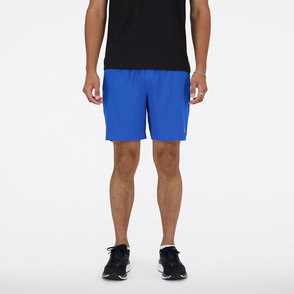 Spodenki New Balance MS41288BUL - niebieskie