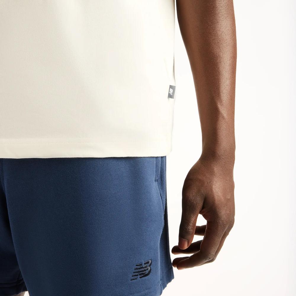 Koszulka męska New Balance Intelligent MT62G7MGAGA - beżowa