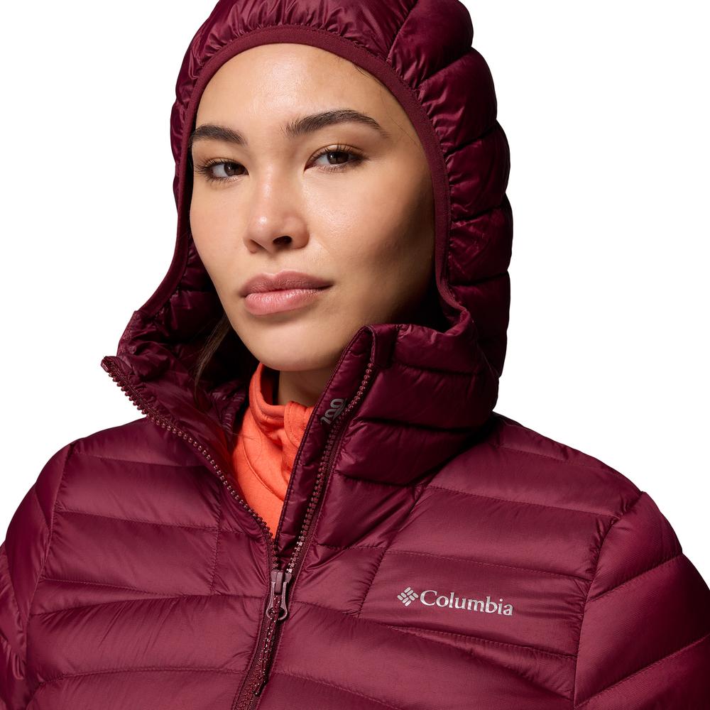 Kurtka damska Columbia Corelite 2133521624 - bordowa