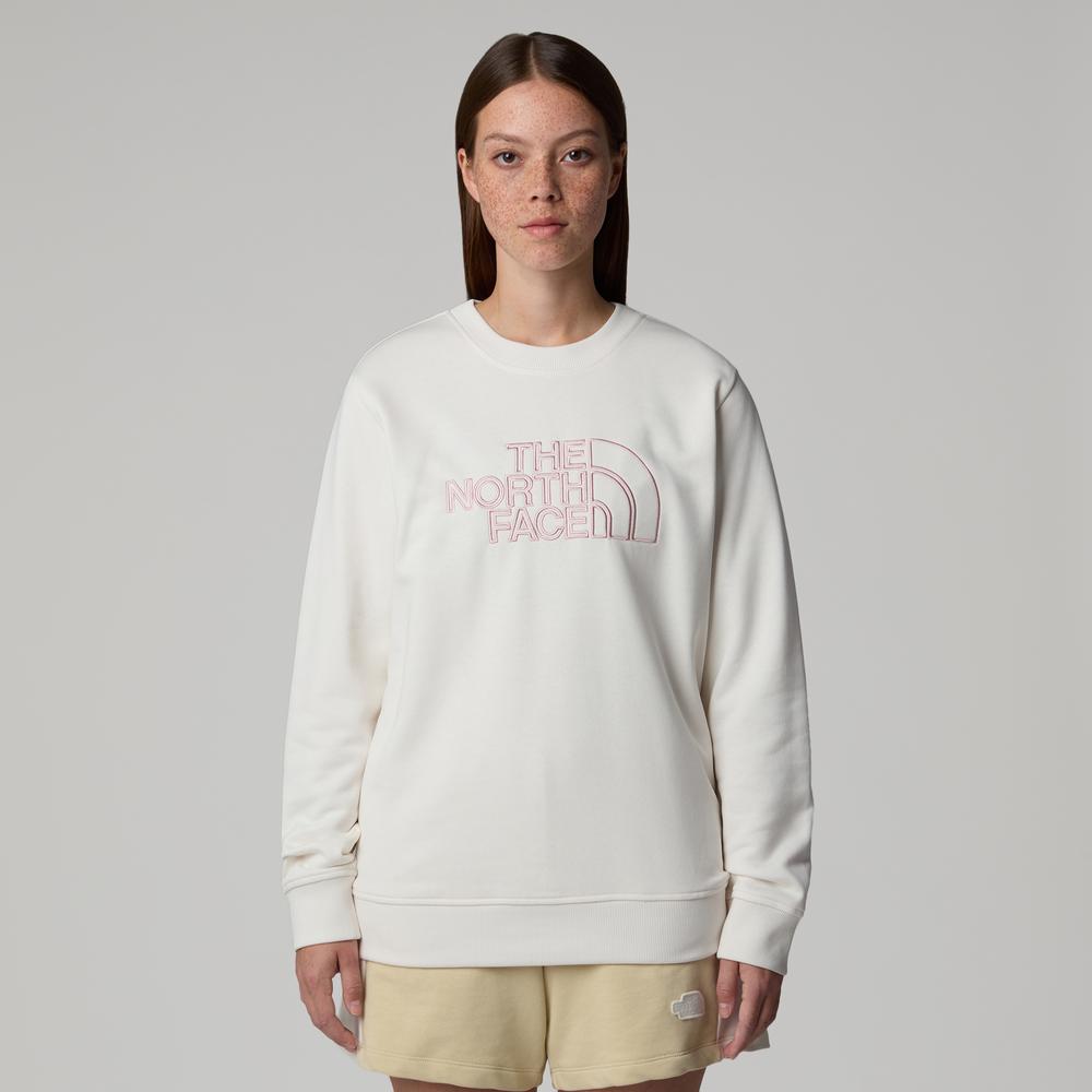 Bluza damska The North Face Drew Peak Light Crew 0A8C1EATW1 - biała