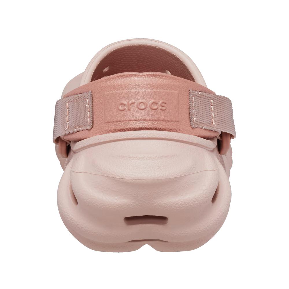 Klapki Crocs Echo Clog 208190-6TY - różowe