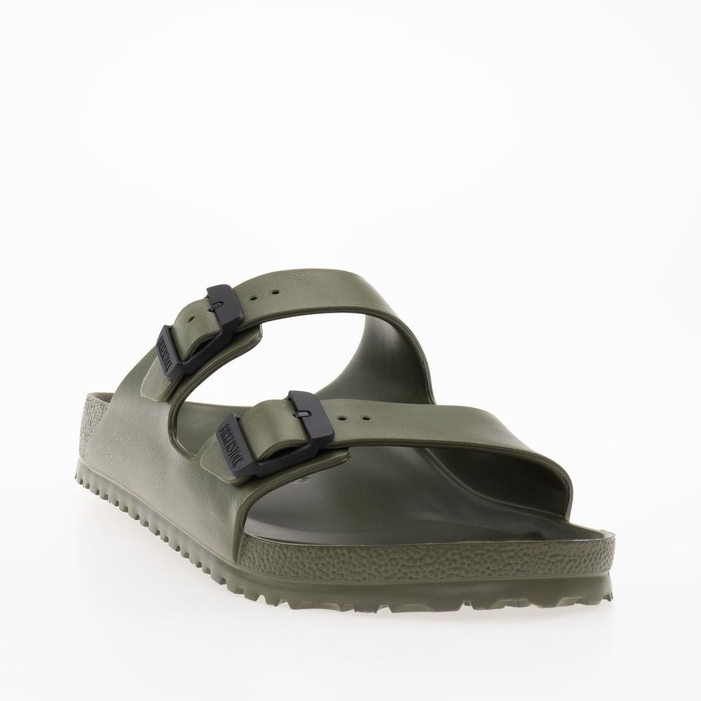 Klapki Birkenstock Arizona Stealth Buckle 1029764 - zielone