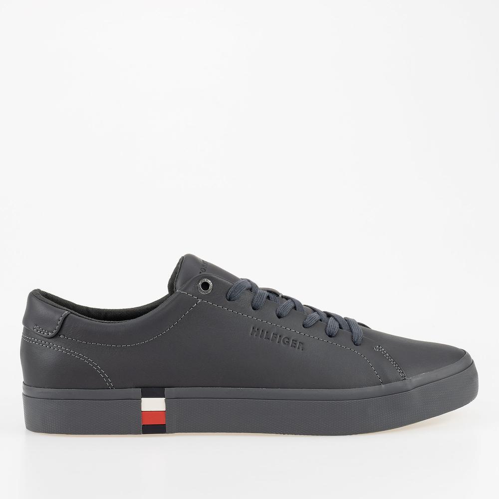Buty Tommy Hilfiger Modern Vulc Corporate Leather FM0FM04036-PTY - szare