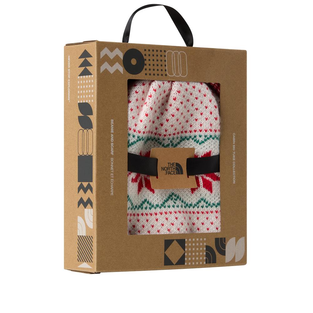 Zestaw z czapką i szalikiem The North Face Cabin Ski Tuke 0A8EMYGG21 - multikolor
