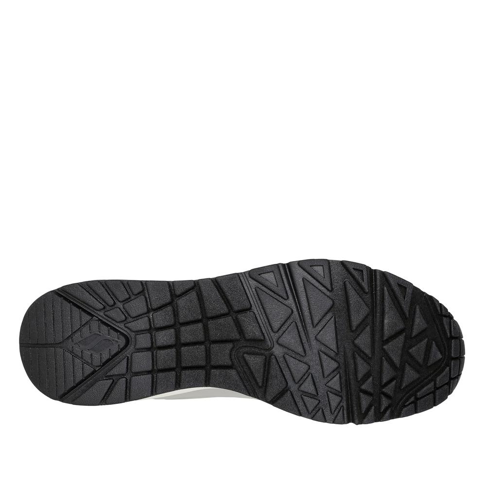 Buty męskie Skechers Uno Stand on Air 52458LGBK - szare