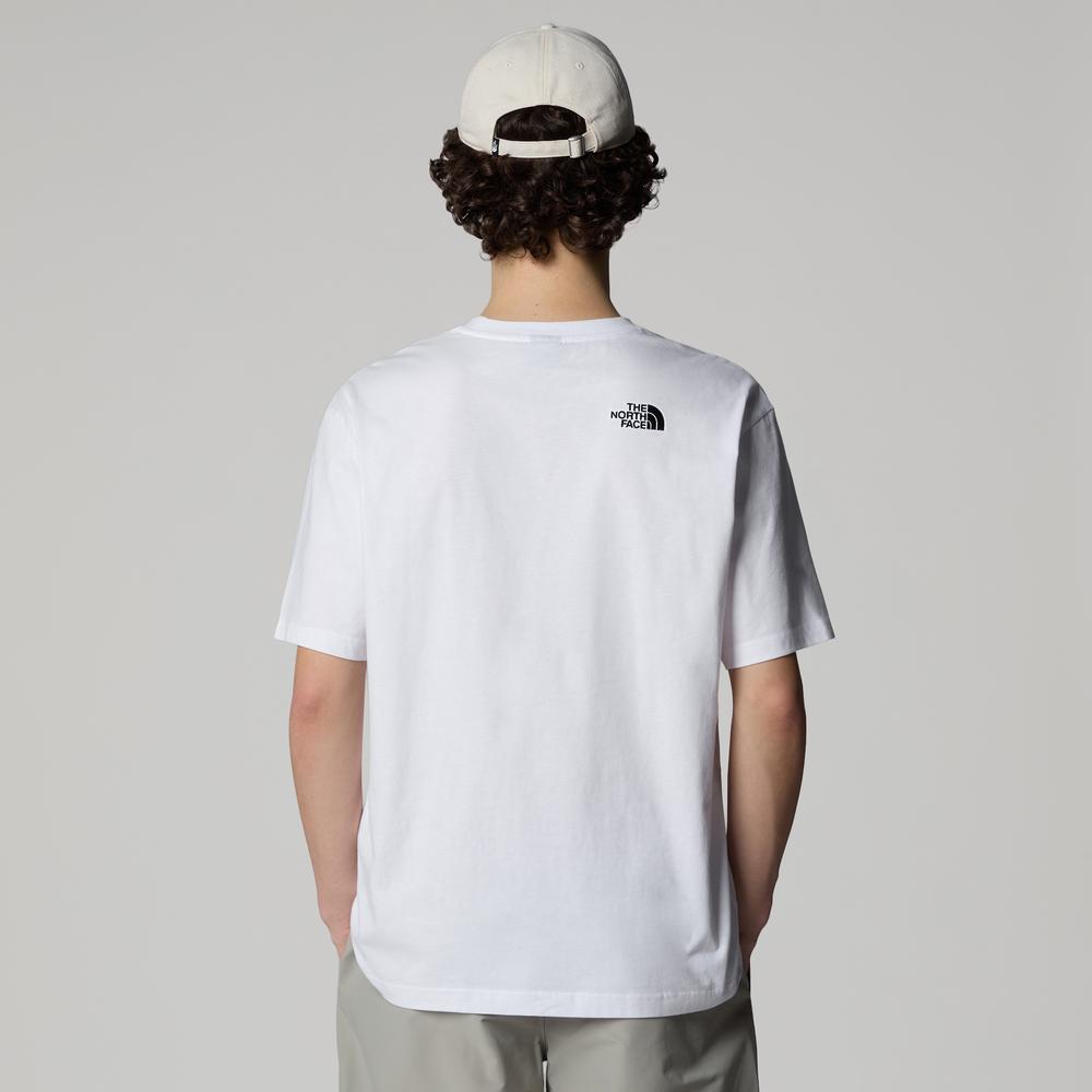 Koszulka The North Face Simple Dome 0A87NRFN41 - biała