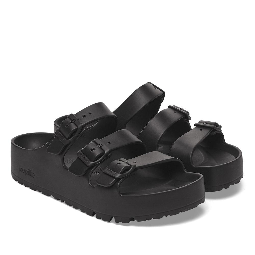 Klapki Birkenstock Florida Eva Flex Platform 1029738 - czarne