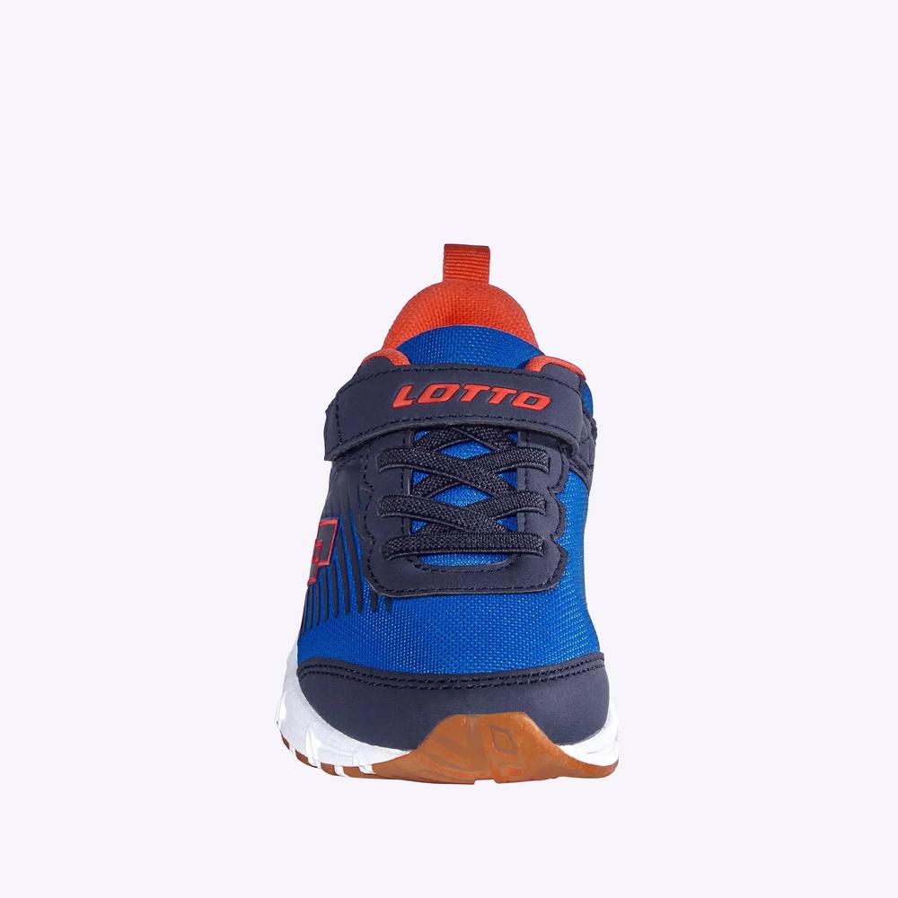 Buty dziecięce Lotto Hatush 2601540K-5927 - niebieskie