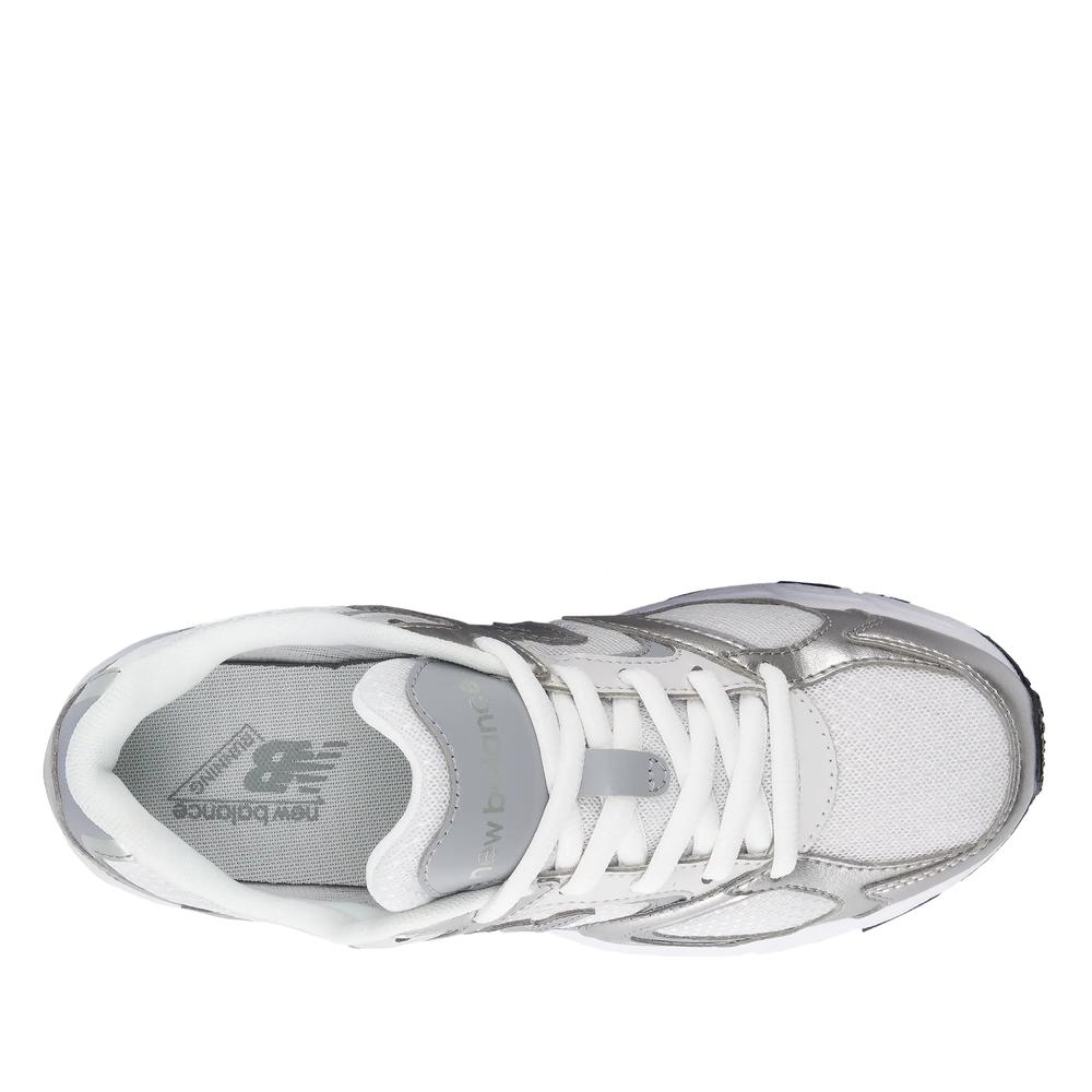 Buty młodzieżowe New Balance G4081NJ - srebrne