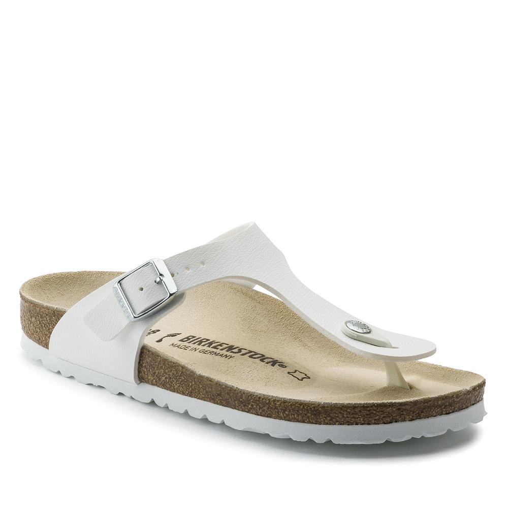 Japonki Birkenstock Gizeh 43731 - białe