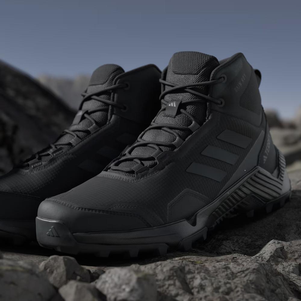 Buty męskie adidas Terrex Eastrail 2.0 Mid Rain.Rdy Hiking HP8600 - czarne