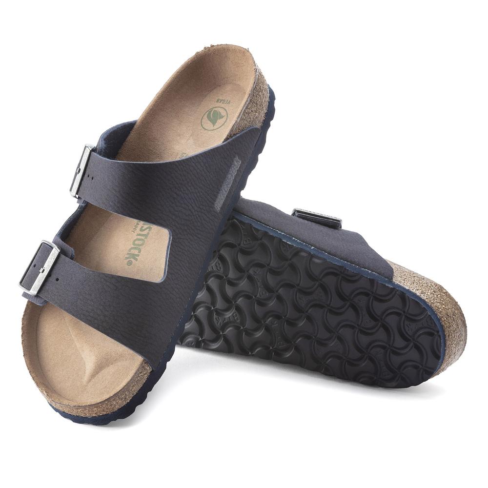 Klapki Birkenstock Arizona Vegan 1023116 - granatowe