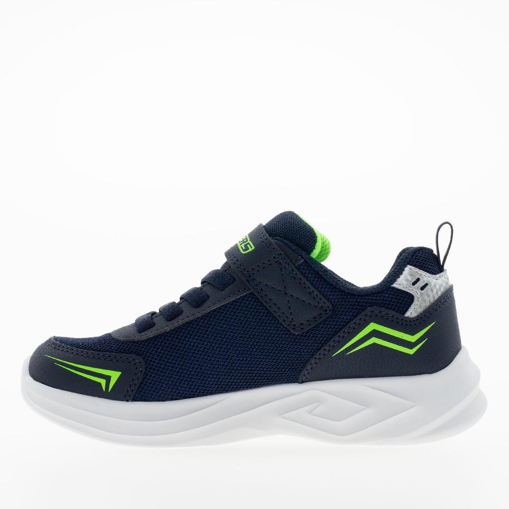 Buty dziecięce Skechers Mazematics 403609LNVLM - granatowe