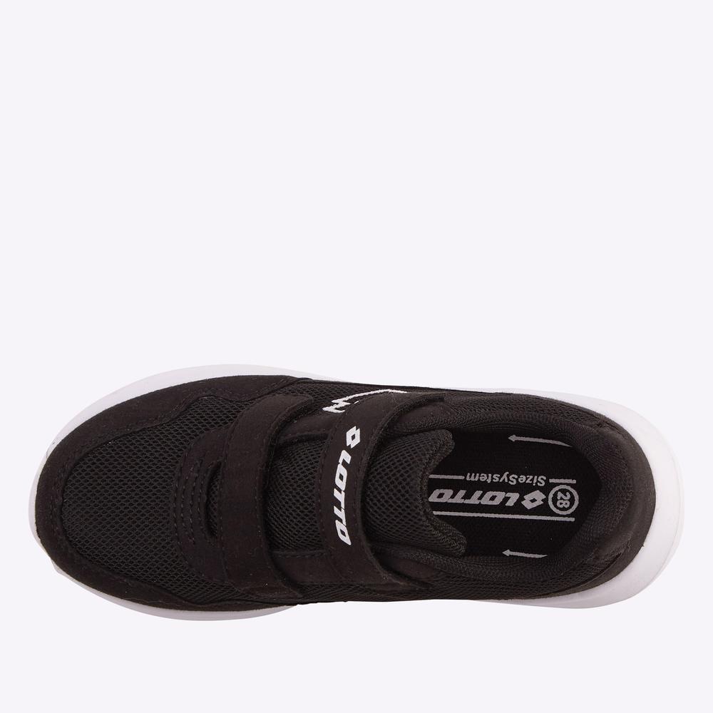 Buty Lotto Connect VL K 2600820K-1110 - czarne