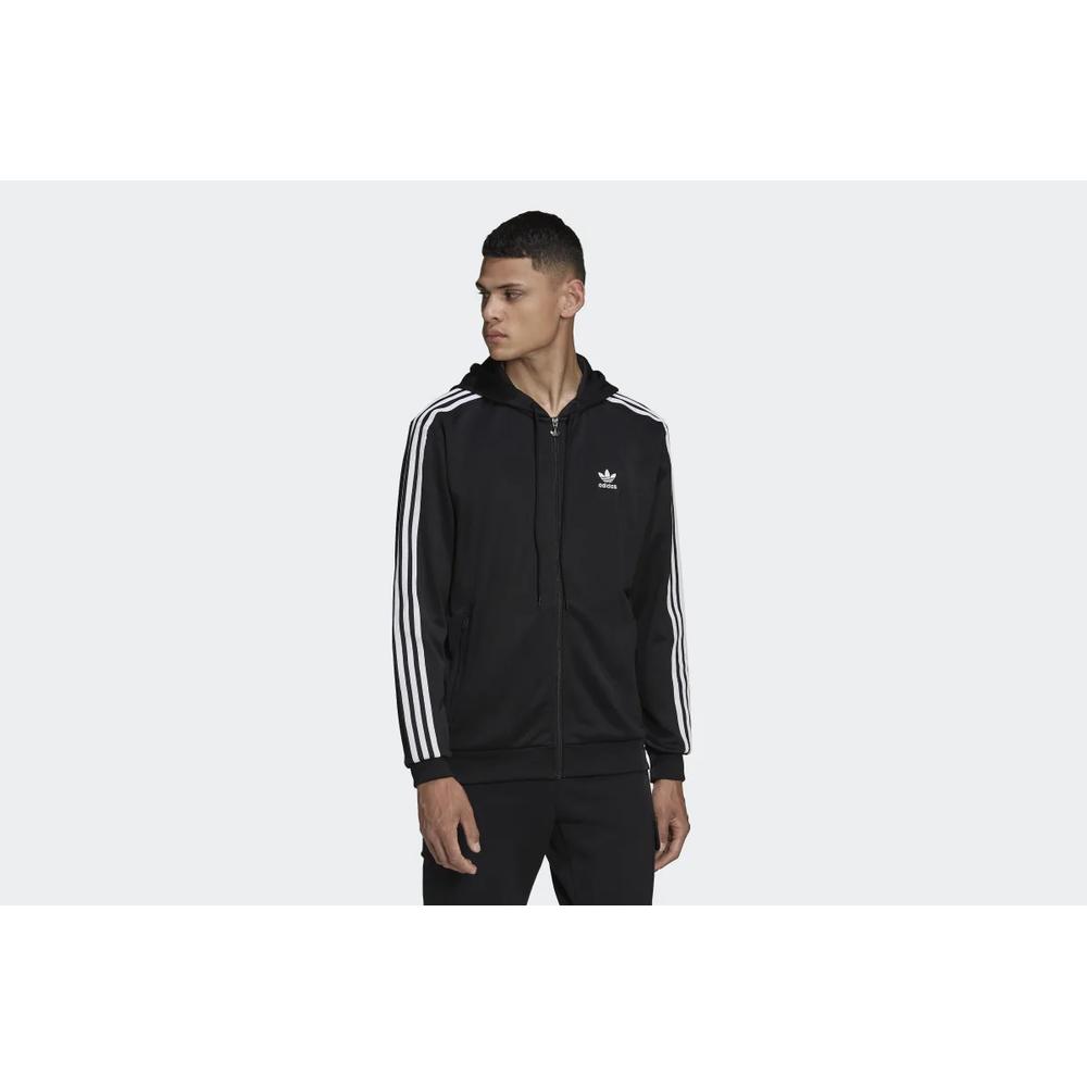 Bluza adidas Originals Adicolor Classics Hooded Full Zip Track HB9512 - czarna
