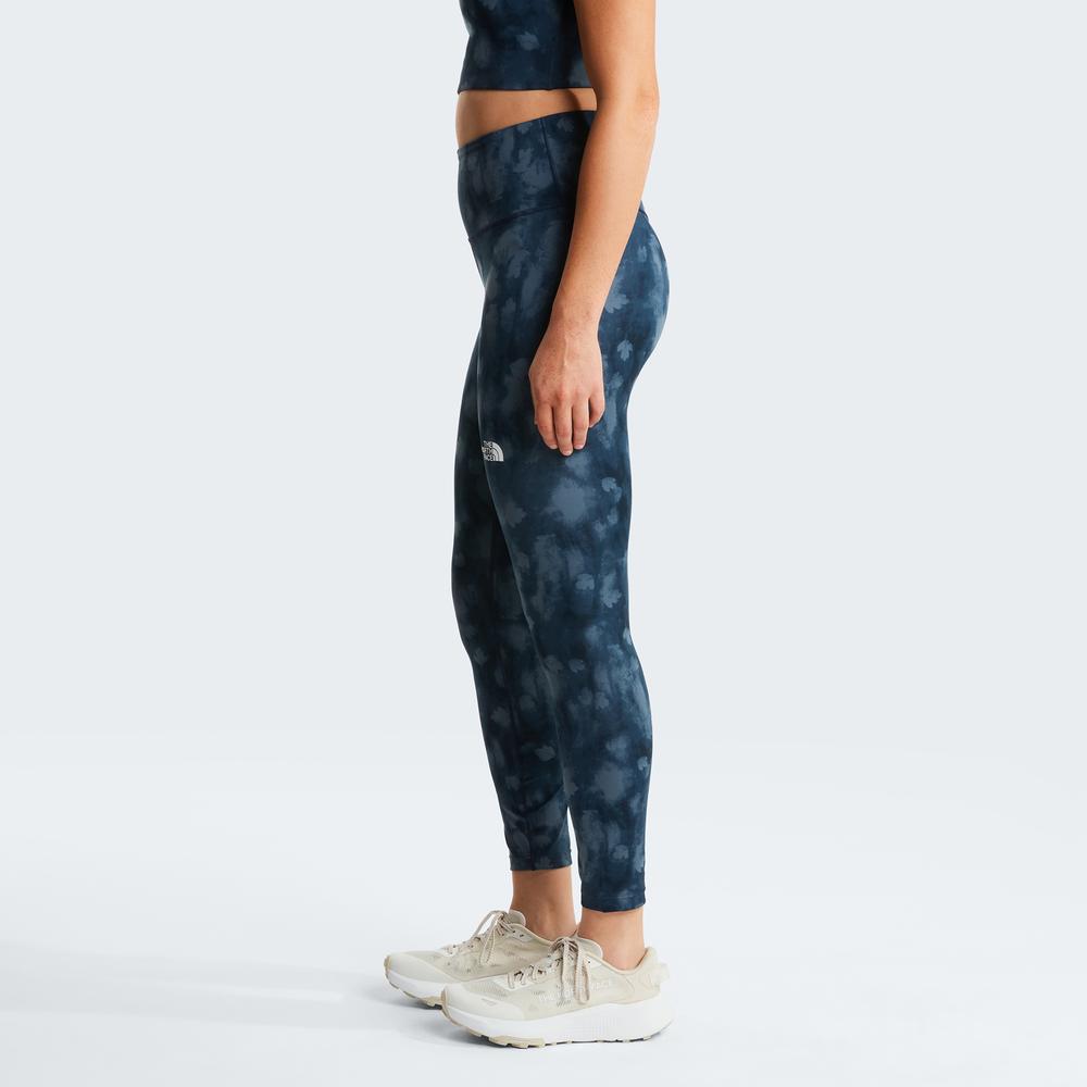 Legginsy damskie The North Face Flex 0A8BQSJZ91  - granatowe