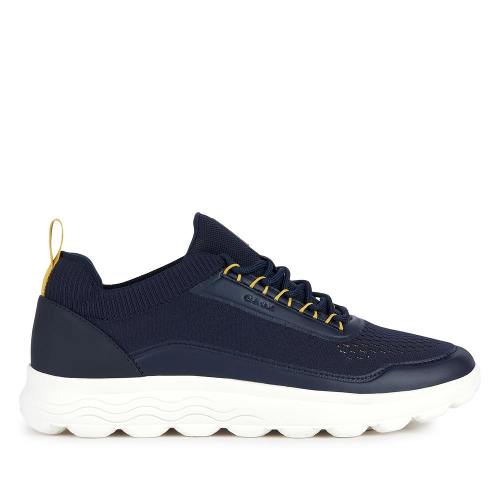 Buty Geox Spherica U35BYA0006KC4002 - granatowe