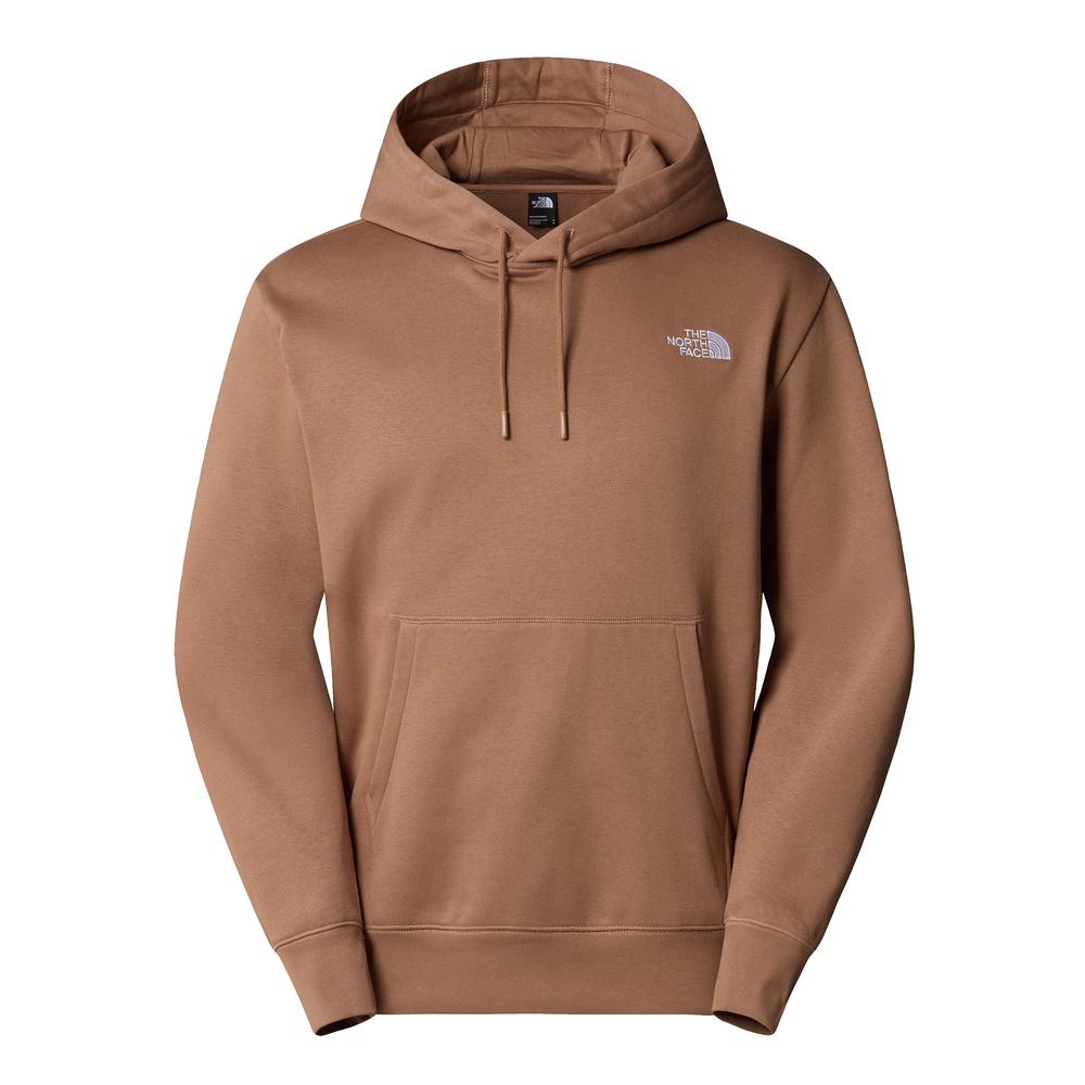 Bluza męska The North Face Essential Oversize Hood 0A89ES6IH1 - brązowa