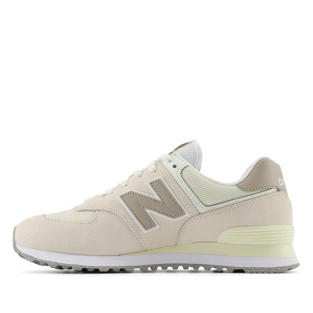 Buty New Balance U574ESC - beżowe