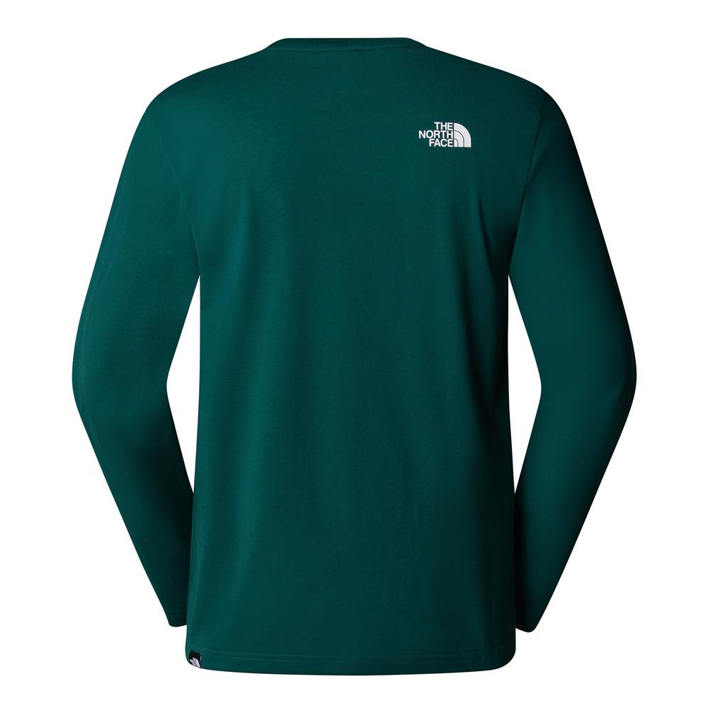 Koszulka męska The North Face Simple Dome 0A87QN6GI1 - zielona
