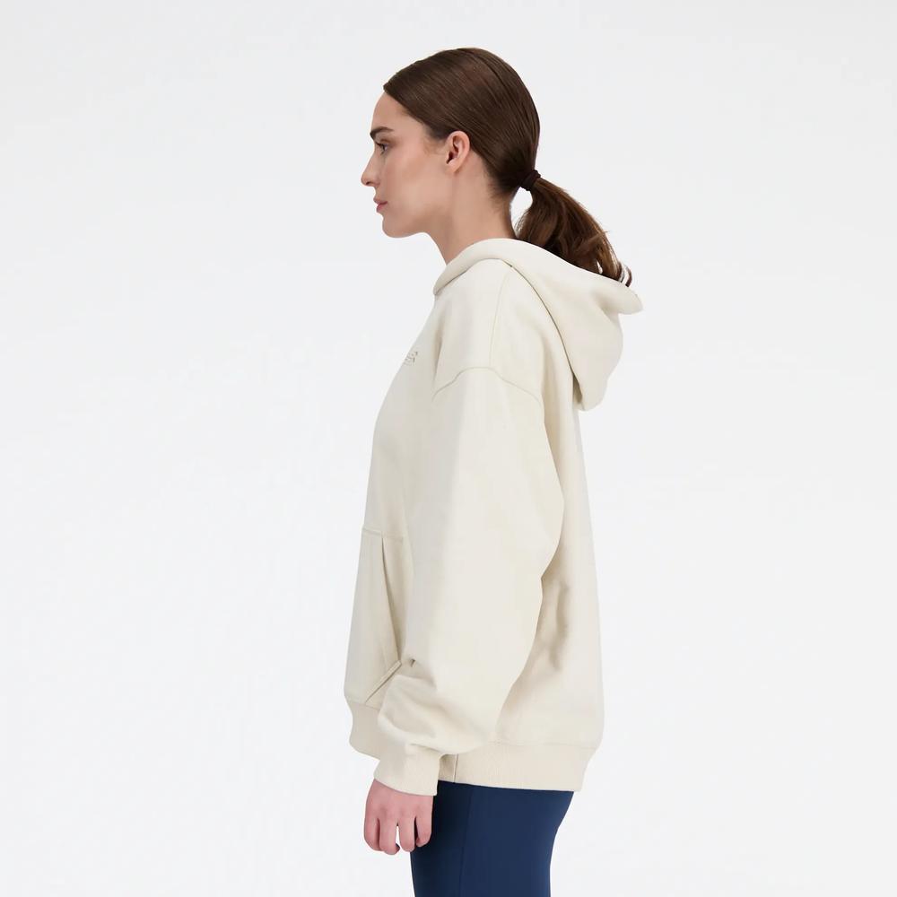 Bluza New Balance WT41537LIN - beżowa