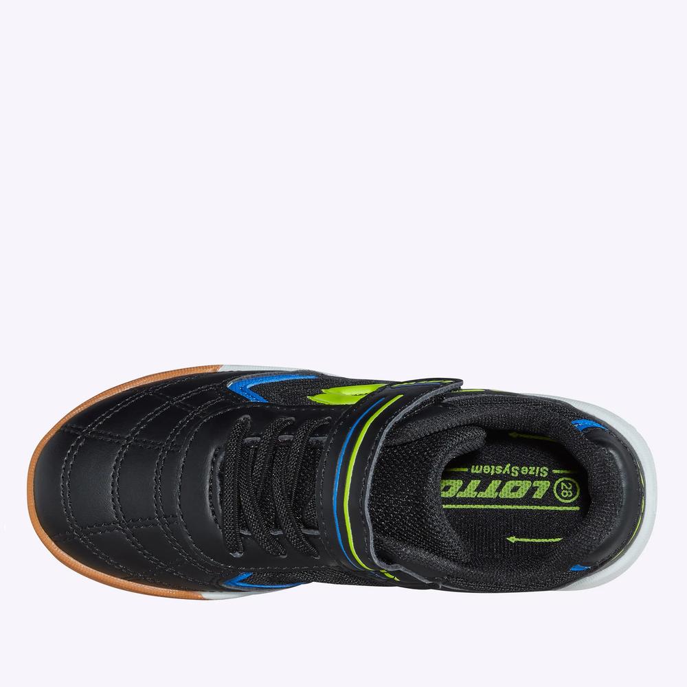 Buty dziecięce Lotto Soccera 2601170K-1163 - czarne
