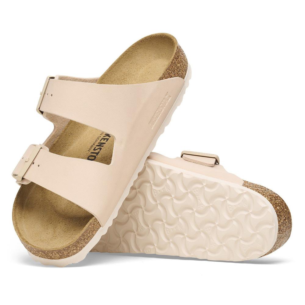 Klapki damskie Birkenstock Arizona 1027723 - beżowe