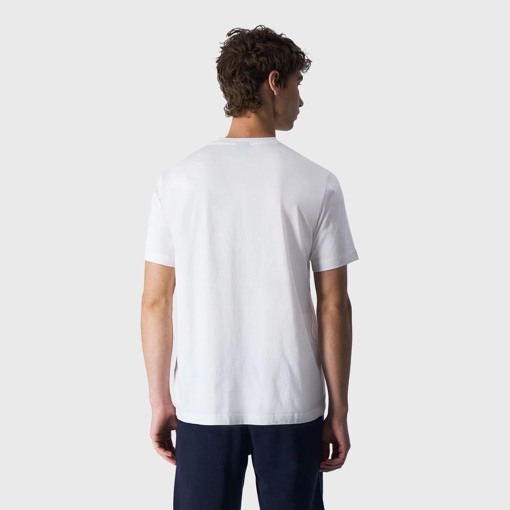 Koszulka Champion Crewneck 219214-WW001 - biała