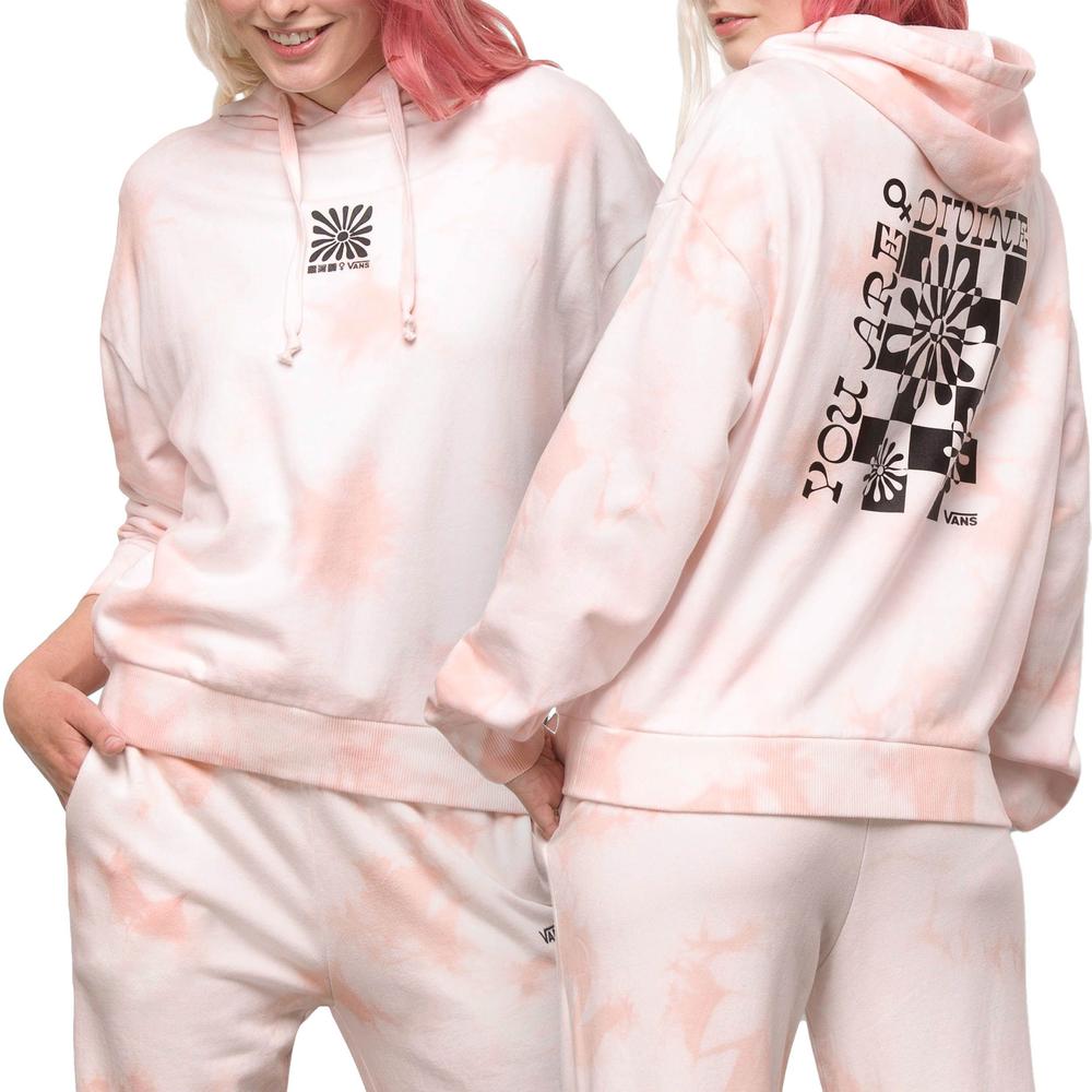 Bluza Vans Divine Energy Hoodie VN0A7Q9JFS81 - różowa