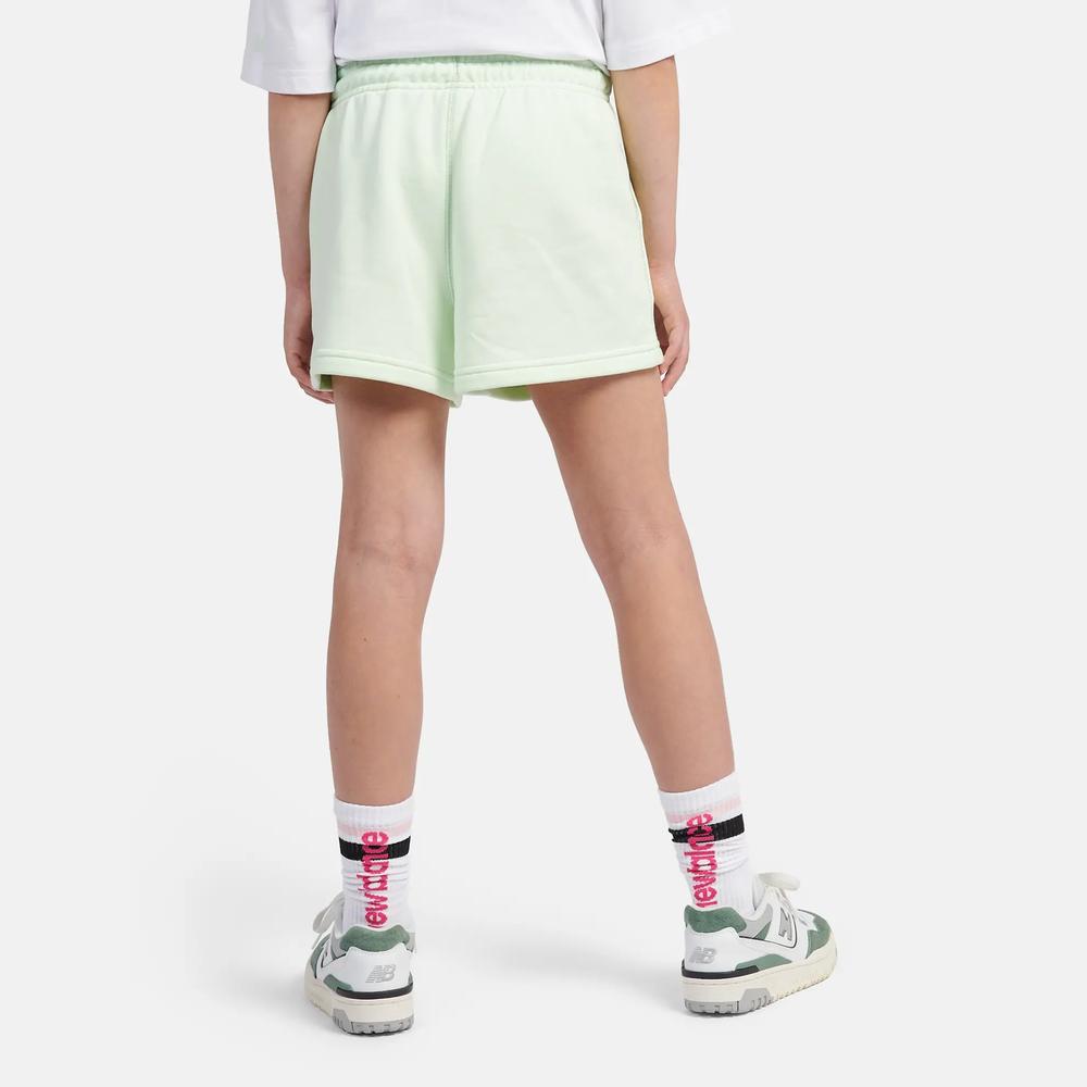 Spodenki dziecięce New Balance LAKG0006MEW - miętowe
