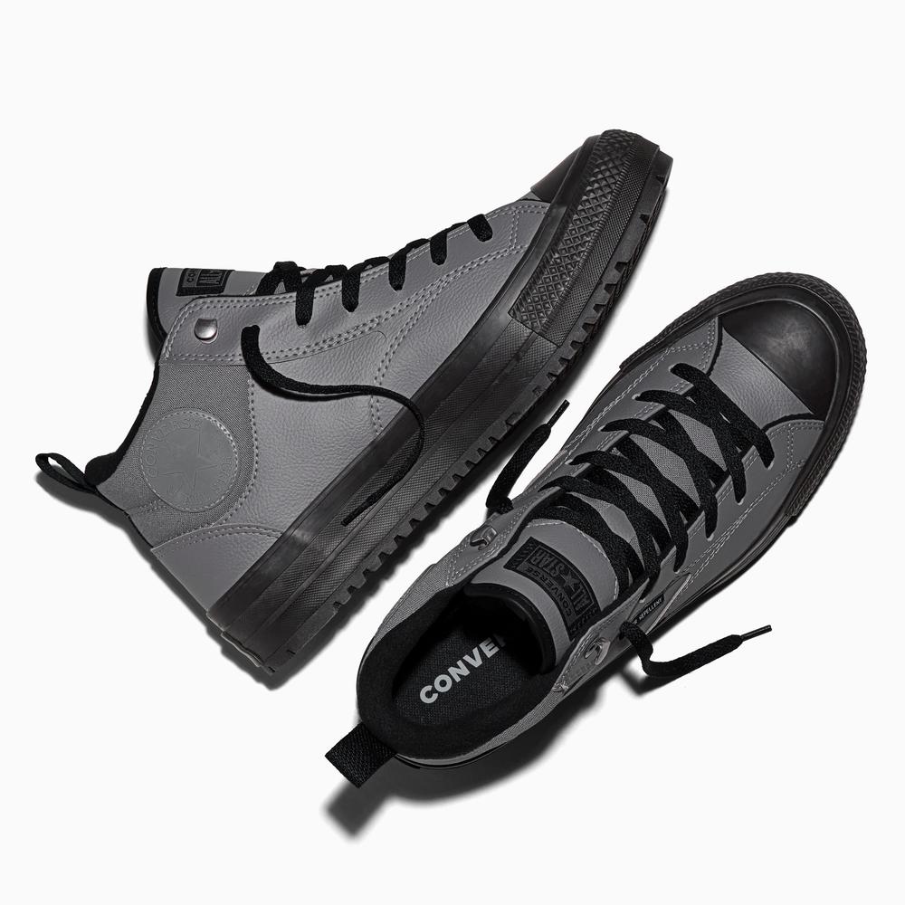 Buty męskie Converse Chuck Taylor All Star Malden Street Water Repellent A18148C - szare