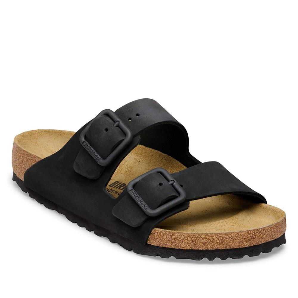 Klapki damskie Birkenstock Arizona Wire Buckle 1031697 - czarne