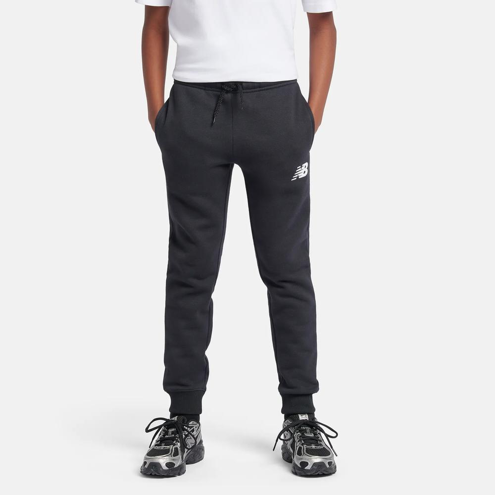 Spodnie dziecięce New Balance LAKB0007BK - czarne