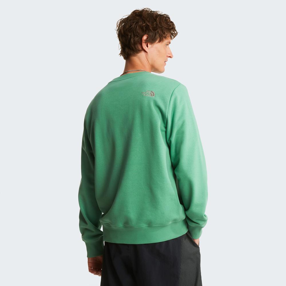 Bluza męska The North Face Drew Peak Light 0A8C1CMUA1 - zielona