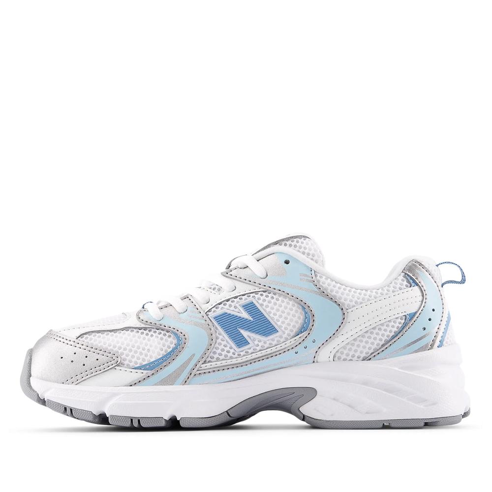 Buty młodzieżowe New Balance GR530ED - białe