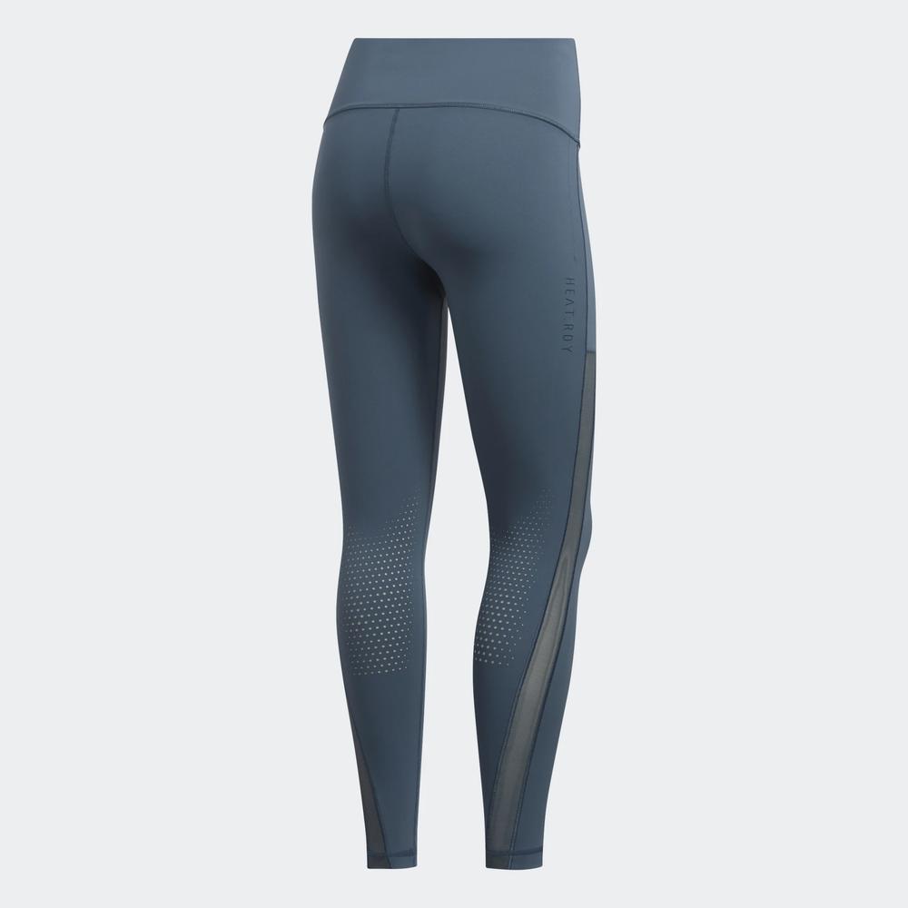 Legginsy adidas Alphaskin Heat.Rdy GH8508 - niebieskie