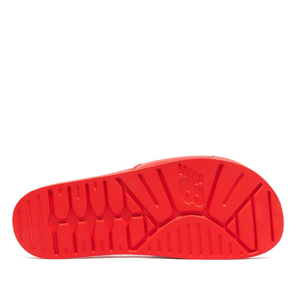 Klapki New Balance SMG200H3 - czerwone