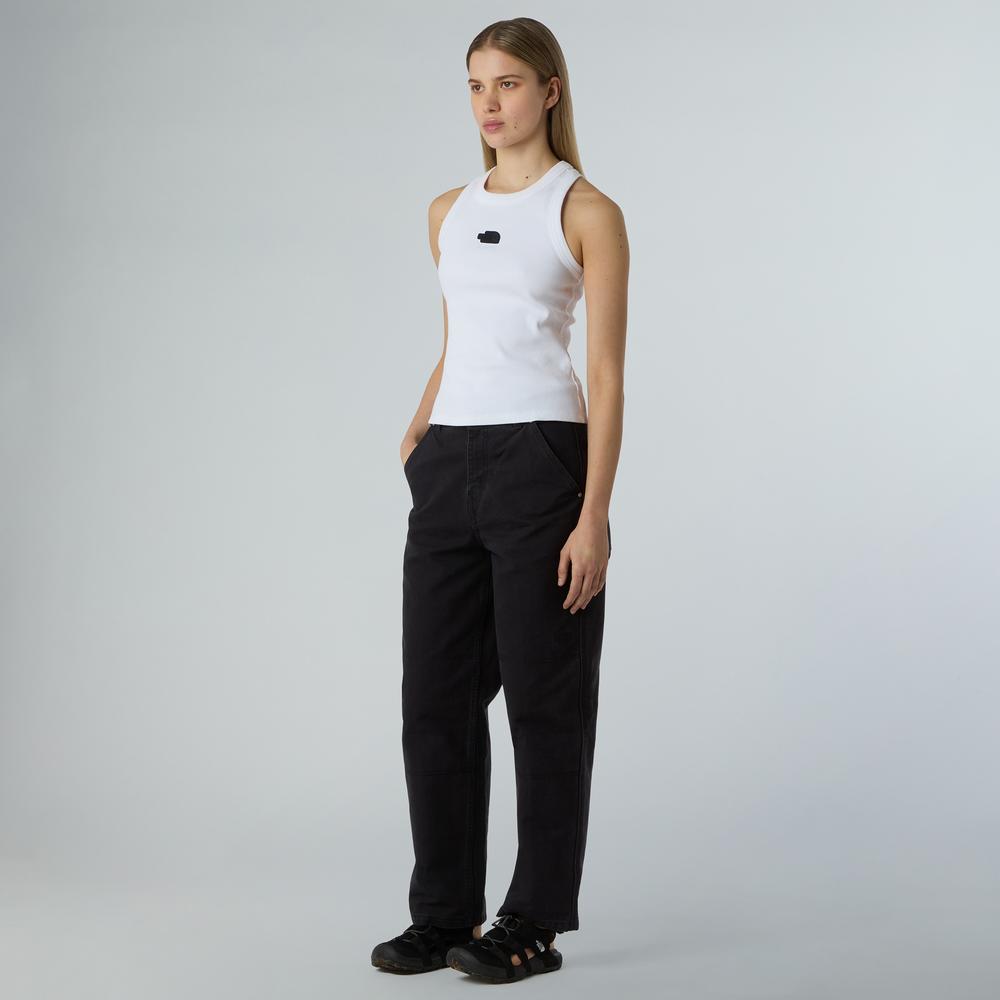 Koszulka damska The North Face Slim Rib Tank 0A8BVTFN41 - biała