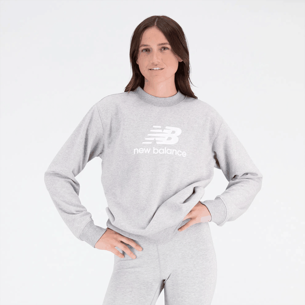 Bluza New Balance WT31532AG - szara