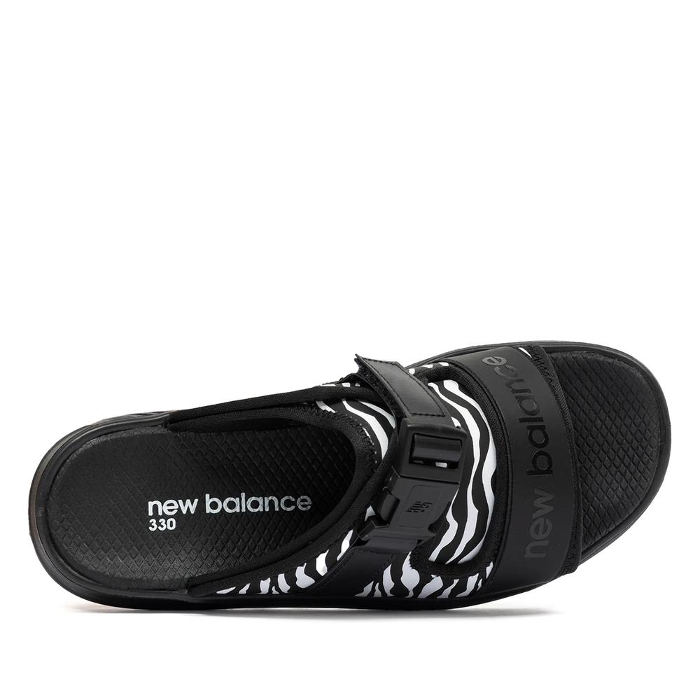 Klapki New Balance SWA330T3 - czarne