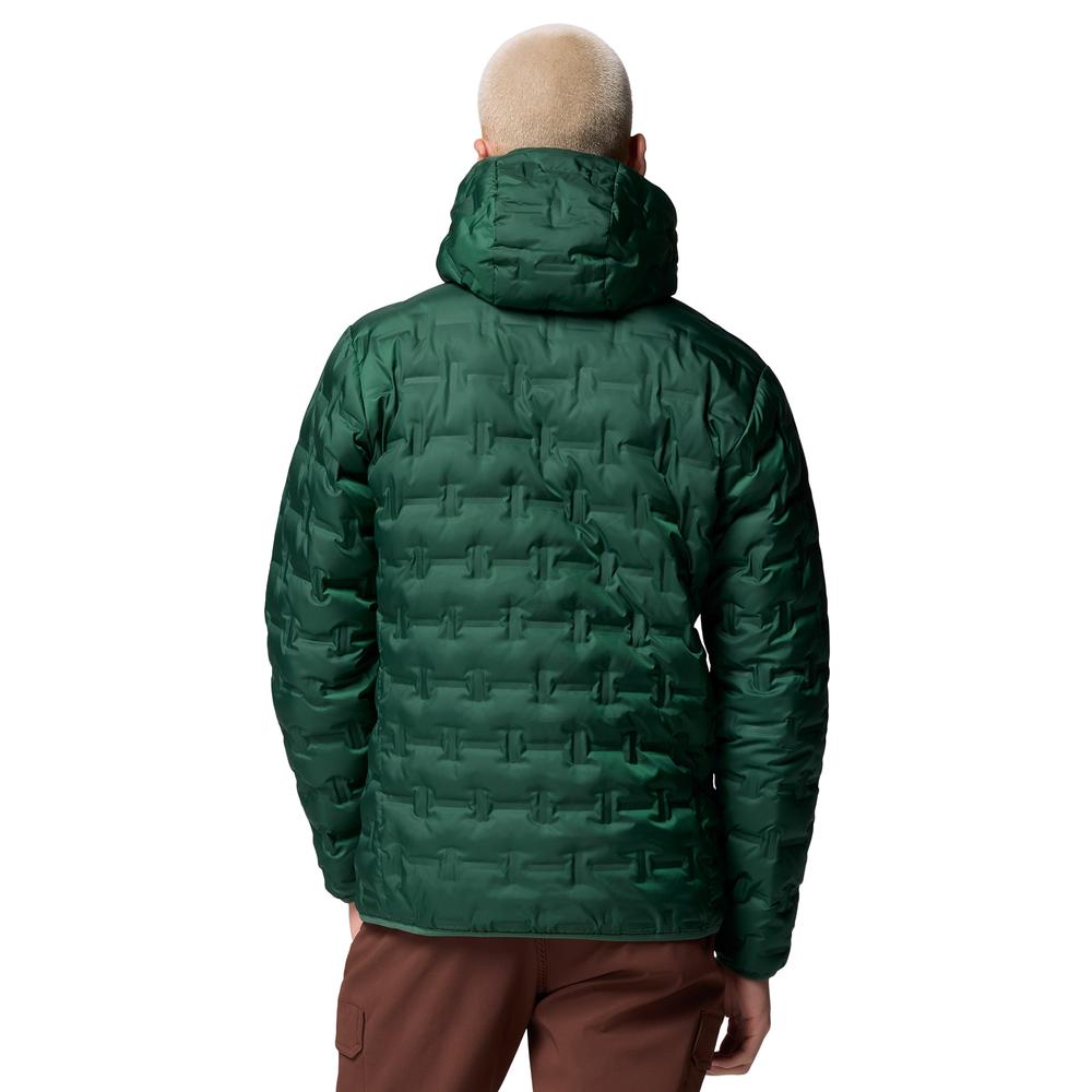Kurtka męska Columbia Delta Ridge II Down Hooded 2086222375 - zielona