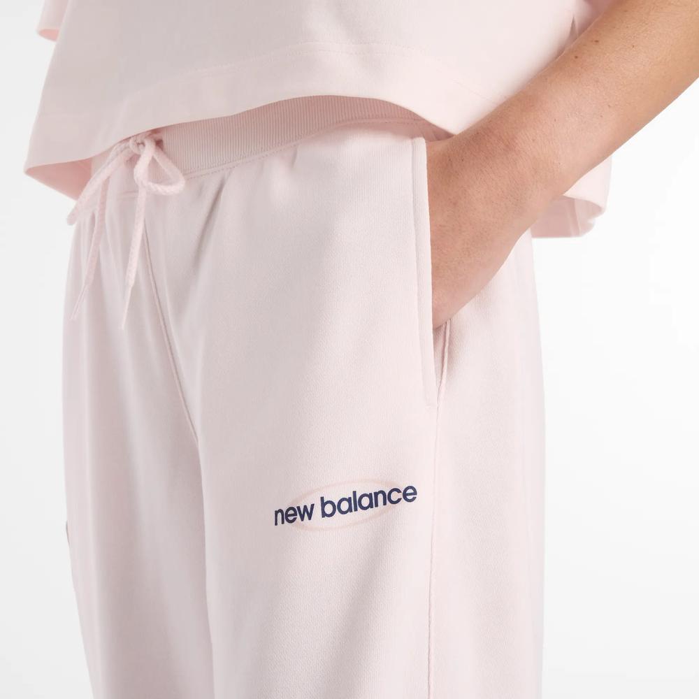 Spodnie damskie New Balance WB61D3EAAAA - różowe