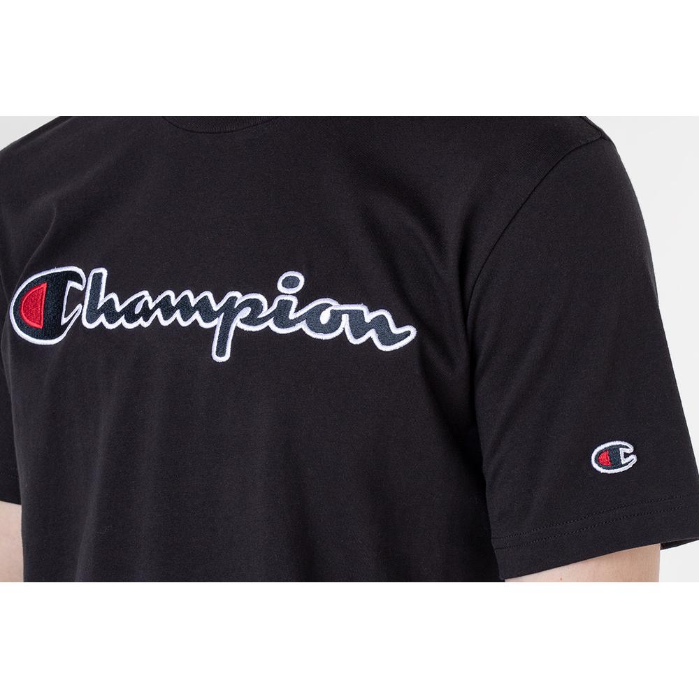 Koszulka Champion Crewneck 217814-KK001 - czarna