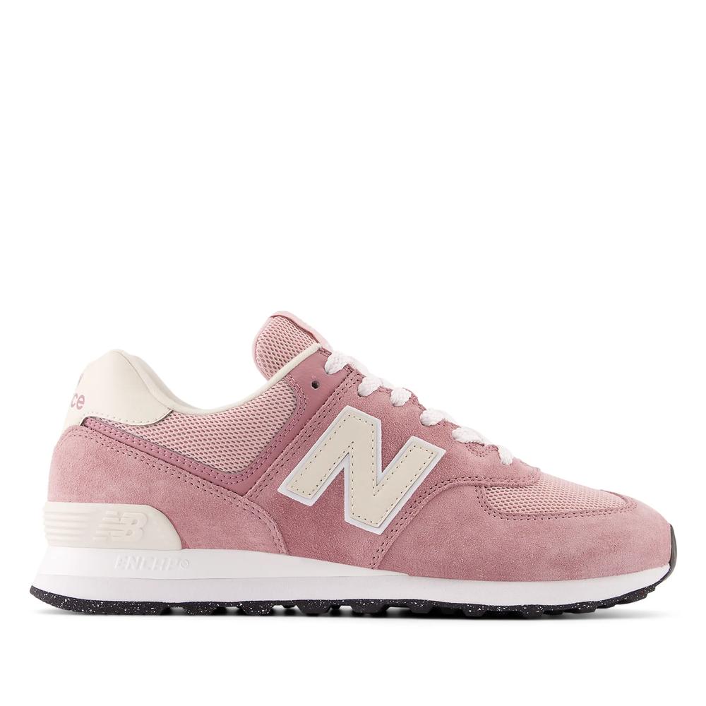 Buty New Balance U574BWE - różowe