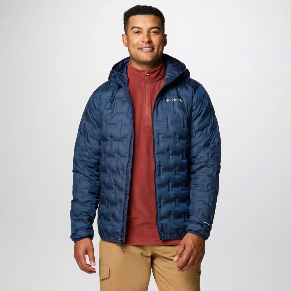 Kurtka Columbia Delta Ridge II Down Hooded 2086222464 - granatowa