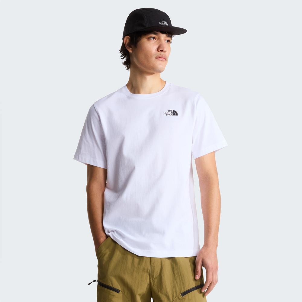 Koszulka męska The North Face Regular Short Graphic 0A8GUWFN41 - biała